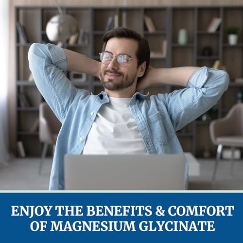 Magnesium Glycinate 500mg | Chelated Bisglycinate Complex for Muscle Relaxation Nobi Nutrition Au supplements