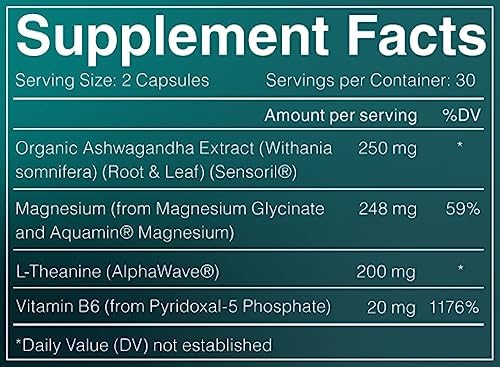 AshwaMag by GreenWave Nutrition | 5 Clinically Studied Ingredients | Happier & Motivated AshwaMag Au supplements
