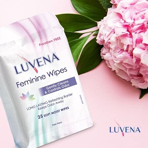 Luvena Feminine Wipes - Soft Wet Wipes for Women - Refresh & Resist Odor - Gynecologist Tested LUVENA Au supplements