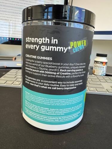 Creatine Monohydrate Gummies Complex 6200mg for Men & Women - 120 Gummies Advanced Formula W/L-Taurine + Vitamin B12 for Muscle Strength, Muscle Builder, Energy Boost, Pre-Workout Supplement - Thinbi Thinbi Au supplements