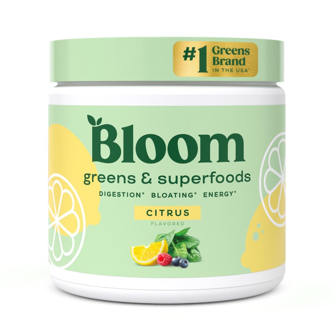 Bloom Nutrition Greens and Superfoods Powder for Digestive Health, Greens Powder Bloom Nutrition Au supplements