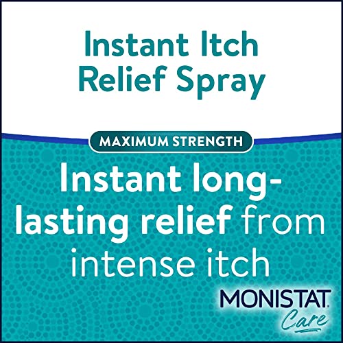 Monistat Instant Itch Relief Spray for Women, Maximum Strength Feminine Itch Care, 2 oz Monistat Au supplements