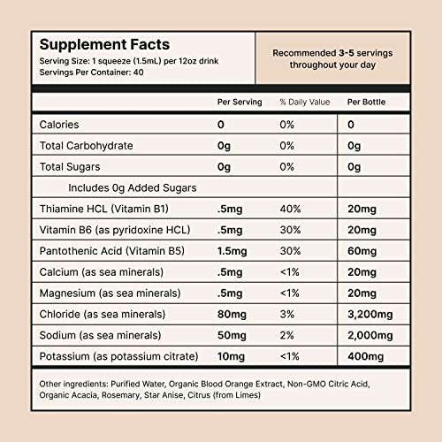 Buoy Electrolyte Drops | 120 Servings | No Sugar, No Sweeteners | Dietitian Recommended Buoy Au supplements