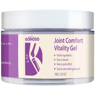 Joint Purple Gel, Cooling Massage Cream with Turmeric for Back, Neck, Joints & Muscles – Hydrating Gel for Active Lifestyles ENVISHA Au supplements