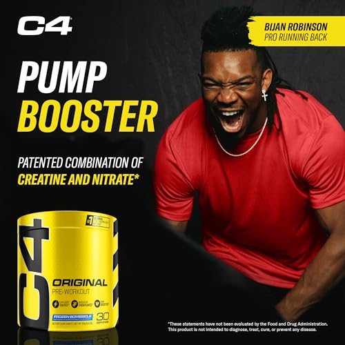 Cellucor C4 Original Pre Workout Powder Frozen Bombsicle Sugar Free Preworkout Cellucor Au supplements