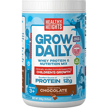 Grow Daily 3+ Shake Mix 7-serving Canister by Healthy Heights - Protein Powder Healthy Height Au supplements