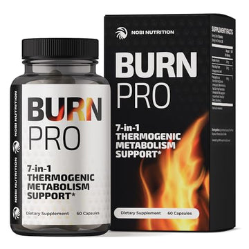 Burn Pro 7-in-1 Thermogenic Metabolism Booster | Weight Management Support Supplem Nobi Nutrition Au supplements