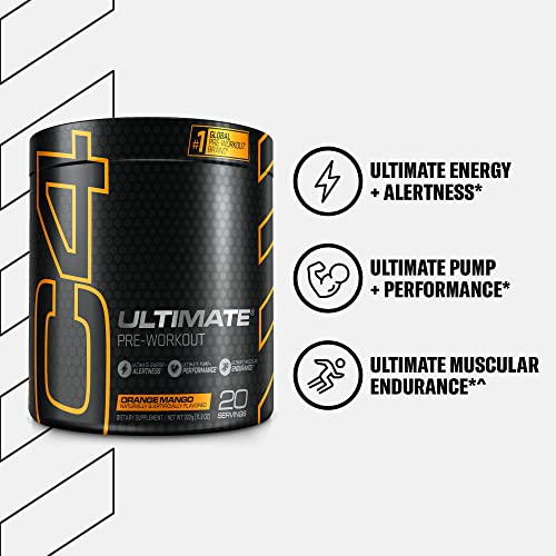 Cellucor C4 Ultimate Pre Workout Powder Orange Mango - Sugar Free Preworkout Cellucor Au supplements