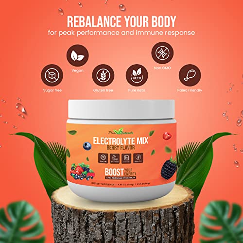 Electrolyte Powder - Refreshing Workout Recovery Electrolytes, Sugar Free, Gluten Free Pride Naturals, Inc Au supplements