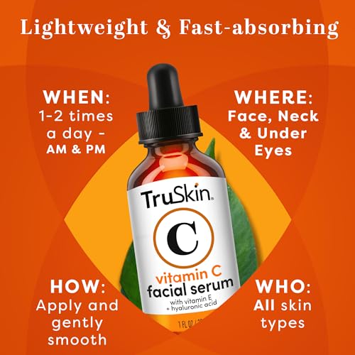 TruSkin Naturals Vitamin C Face Serum Anti Aging Face & Eye Serum TruSkin Naturals Au supplements