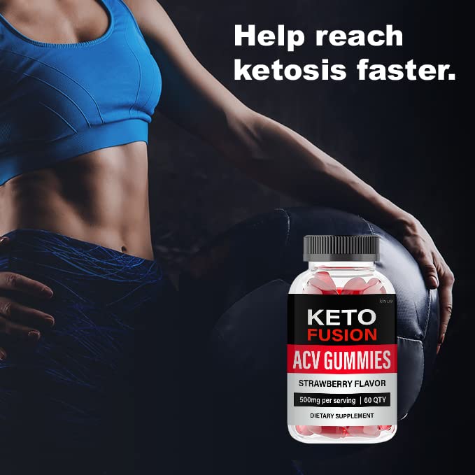 kivus Keto Fusion Gummies - Keto Fusion ACV Gummies (Single, 60 Gummies) kivus Au supplements