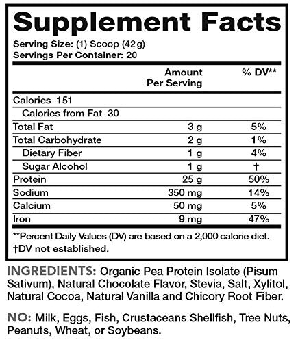 Lean & Pure Plant Protein, 25g of Protein, Non GMO, Vegan, Gluten Free. Low Carb, 842g Olympian Labs Au supplements