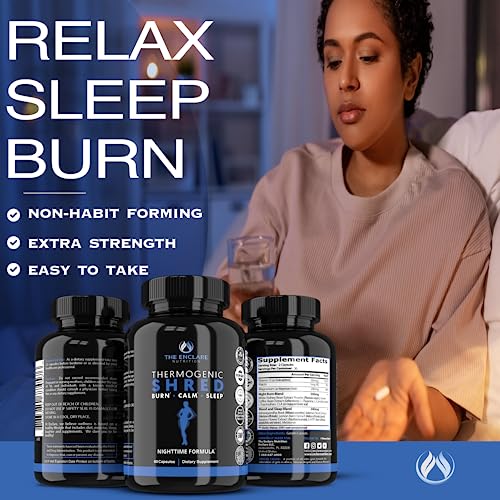 Thermogenic Shred - Fat Burner Sleep Aid Diet Pills, Appetite Suppressant for Weight Loss THE ENCLARE NUTRITION Au supplements