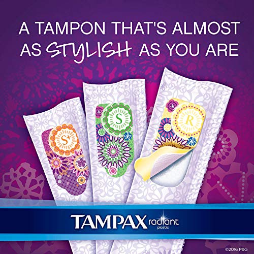 Tampax 29936 Radiant Tampons Regular Super, 84 Count (Pack of 1) Tampax Au supplements
