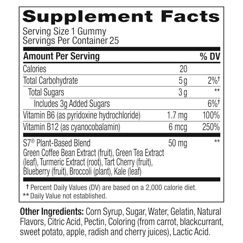 OLLY Pre-Game Energize Workout Gummy Rings, S7 Plant-Based Blend, B Vitamins, Berry OLLY Au supplements