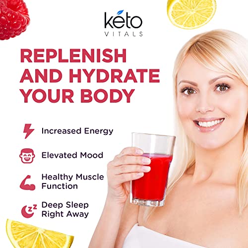 Keto Vitals Electrolytes Powder - Sugar Free Keto Electrolytes Powder with Potassium Keto Vitals Au supplements