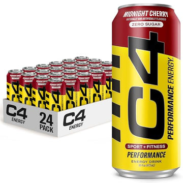 C4 Energy Carbonated Zero Sugar Energy Drink, Pre Workout Drink + Beta Alanine, Midnight Cellucor Au supplements