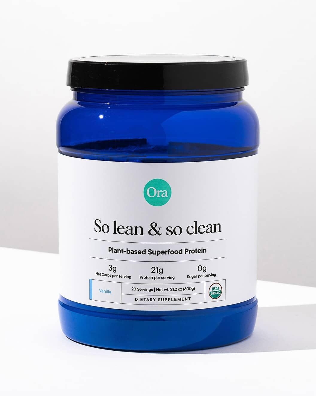Ora Organic Protein Powder - 21g Plant-Based Protein for Women and Men Pre-Workout Ora Organic Au supplements