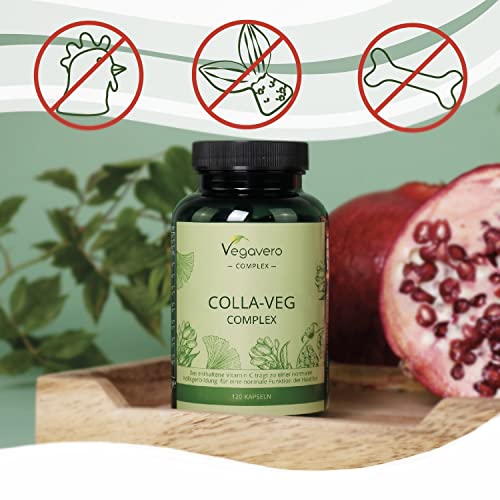 Vegavero Vegan Collagen Supplement | 2000mg | Complex with L-Lysine, L-Proline, Vitamin C (Acerola) & Superfoods Extracts Vegavero Au supplements