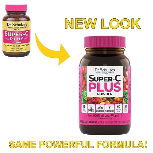 Dr. Schulze's | Super-C Plus Powder | Vitamin C Complex | Clinical Herbal Formula Dr. Schulze's Au supplements
