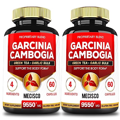 Garcinia Cambogia 9550mg - 4 Month Supply - Supplement for Men and Women - A Natural Mecisco Au supplements