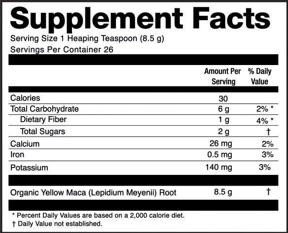 Zen Spirit Maca Root Powder Organic - Peruvian Root Premium Grade Superfood (Raw) Zen Spirit Au supplements