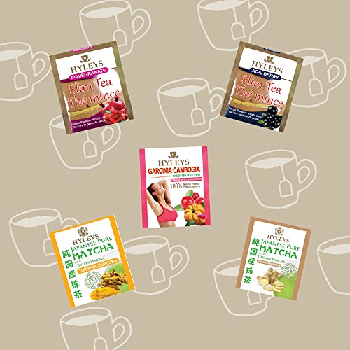Hyleys 14 Day Weight Loss Tea - 42 Tea Bags (1 Pack), Detox Tea for Cleanse HYLEYS Au supplements