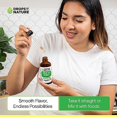 Green Tea Extract - 1000mg - 50% EGCG - Green Tea Liquid Drops, 4x more Powerful than Drops Of Nature Au supplements