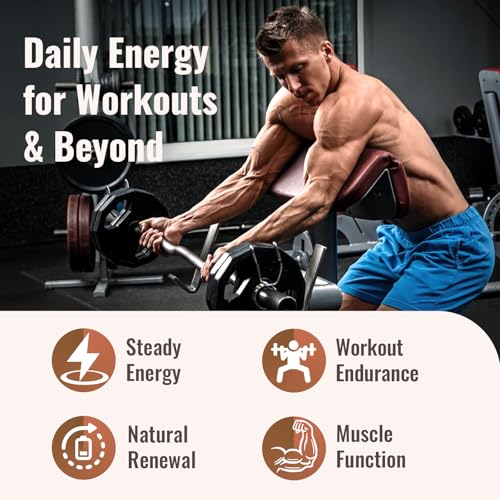 Resciency 2326 MG Mitochondrial Supplements with ATP, Vitamins, CoQ10 & PQQ, More Effective Than Creatine HMB & Nitric Oxide, Energy, Endurance, Strength, Recovery & Muscle, Organic, 120 Capsules Resciency Au supplements