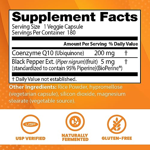 Doctor's Best High Absorption CoQ10 with BioPerine, Non-GMO, Gluten & Soy Free Doctor's BEST Au supplements