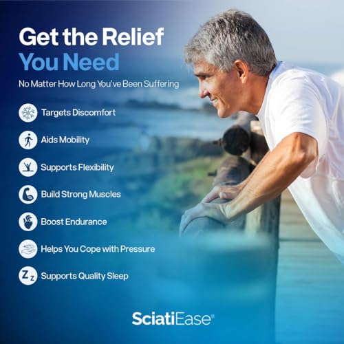 SciatiEase Sciatic Nerve Health Support - Sciatic Nerve Supplement with Pea, Vitamin B SciatiEase Au supplements