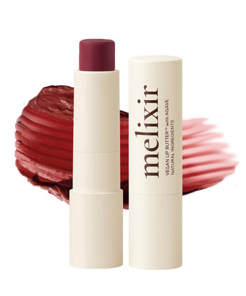 Melixir Vegan Lip Butter (12 Colors), Hydrating Tinted Lip Balm Stick, Bee-Free, Petrolatum-Free, Plant-Based, Moisturizes Dry & Chapped Lips With Shea Butter, Sheer, Natural Finish - #11 Autumn Rain Melixir Au supplements