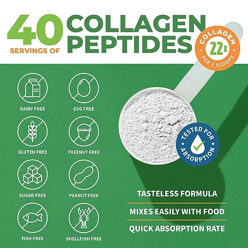 Collagen Peptides Powder Unflavored - Hydrolyzed Collagen Protein ForestLeaf Au supplements