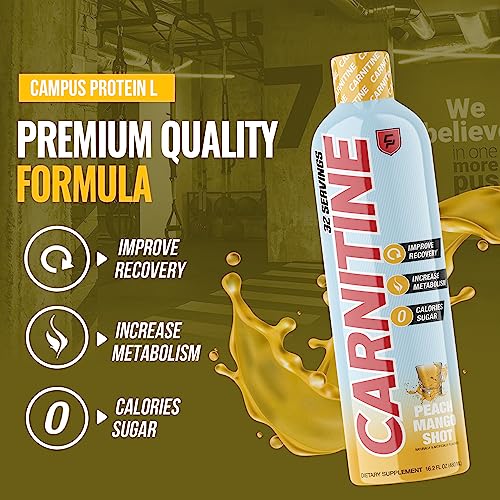 Campus Protein - Carnitine Liquid Supplement, Weight Loss Aid for Natural Energy Campus Protein Au supplements