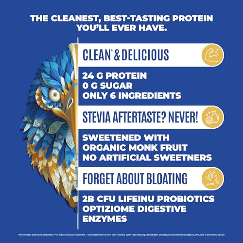 BIRDMAN Falcon Organic Vegan Protein Powder Vanilla, 24g Protein, Sugar Free, Probiotics BIRDMAN Au supplements