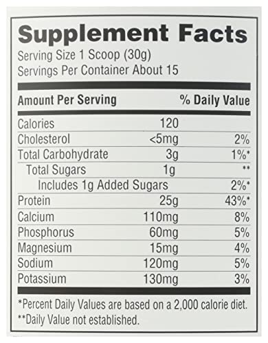 365 by Whole Foods Market, Vanilla Whey Protein Isolate, 15.9 Ounce 365 by Whole Foods Market Au supplements