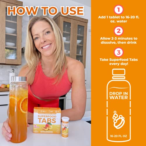 skinnytabs Superfood Tabs Detox Cleanse Drink - Fizzy Nutrition Supplement skinnytabs Au supplements