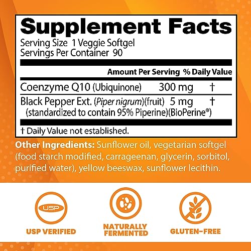 Doctor's Best High Absorption CoQ10 with BioPerine, Heart Health & Energy Production Doctor's BEST Au supplements