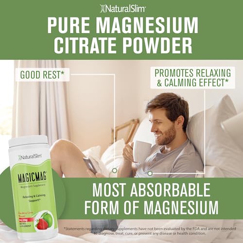 NaturalSlim Magicmag Pure Magnesium Citrate Powder – Stress, Constipation, Muscle NaturalSlim Au supplements