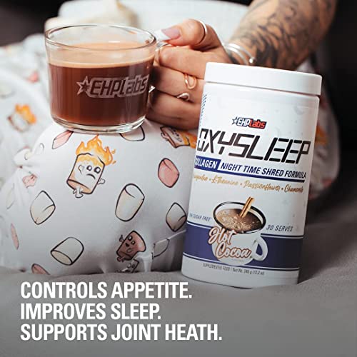 EHP Labs OxySleep Collagen Peptides Powder Night Time Shred - Promotes Deep Sleep EHP Labs Au supplements