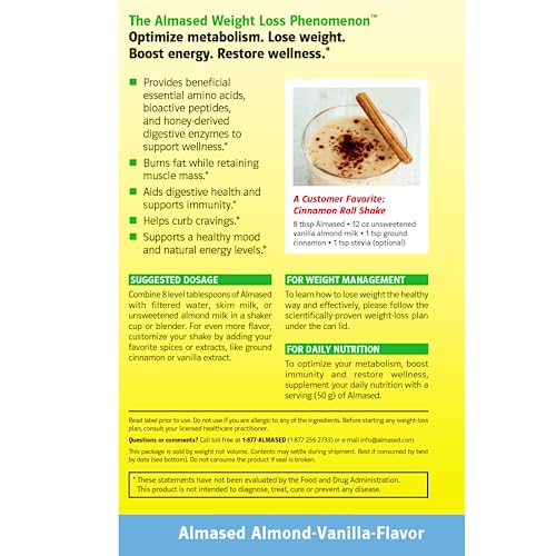 Almased Protein Powder for Weight Loss Kit for Men & Women, Natural Meal Replacement Almased Au supplements