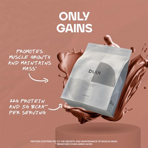 Bulk Pure Whey Protein Powder Shake, Chocolate Caramel, 2.5 kg, Packaging May Vary Bulk Au supplements