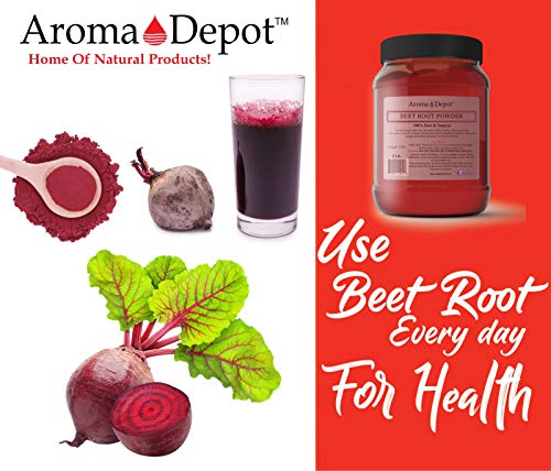 Beet Root Powder 8 oz. by Aroma Depot Raw & Non-GMO I Vegan & Gluten Free I Nitric Aroma Depot Au supplements