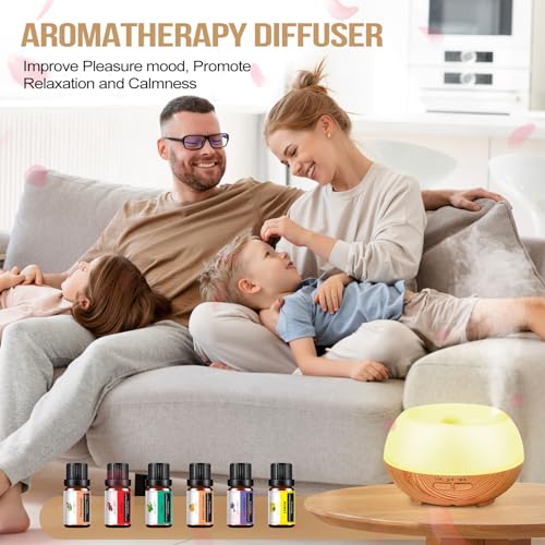 Aromatherapy Essential Oil Diffuser: Cool Mist Aroma Diffuser for Home - Colorful Light Create Ambience Grevol Au supplements