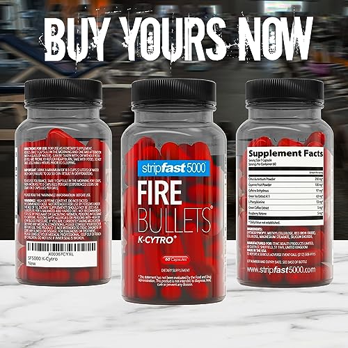 stripfast5000 Fire Bullet Capsules with K-CYTRO for Women and Men stripfast5000 Au supplements