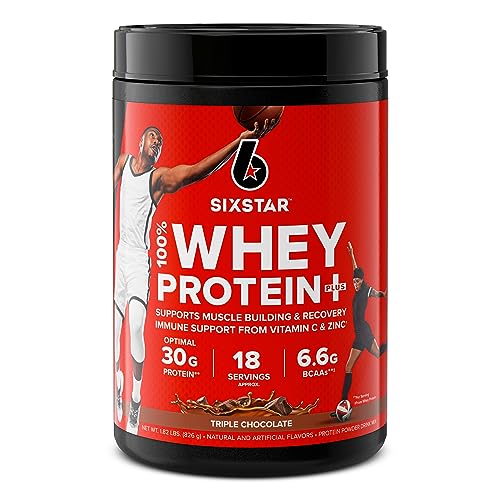 Six Star Elite Series 100% Whey Protein Plus Triple Chocolate 1.8lbs US Six Star Au supplements