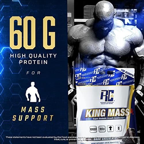Ronnie Coleman Signature Series King Mass XL Mass Gainer Protein Powder, Muscle Gaine Ronnie Coleman Signature Series Au supplements