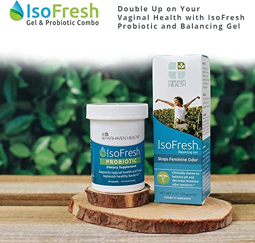 IsoFresh Probiotic: for Vaginal Balance of Yeast and Bacteria in Women Fairhaven Health Au supplements