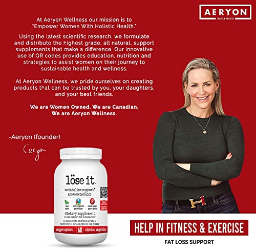 Lose It by Aeryon Wellness - Fitness Management & Exercise Enhancer - Hormone Balance Aeryon Ashlie Wellness Au supplements